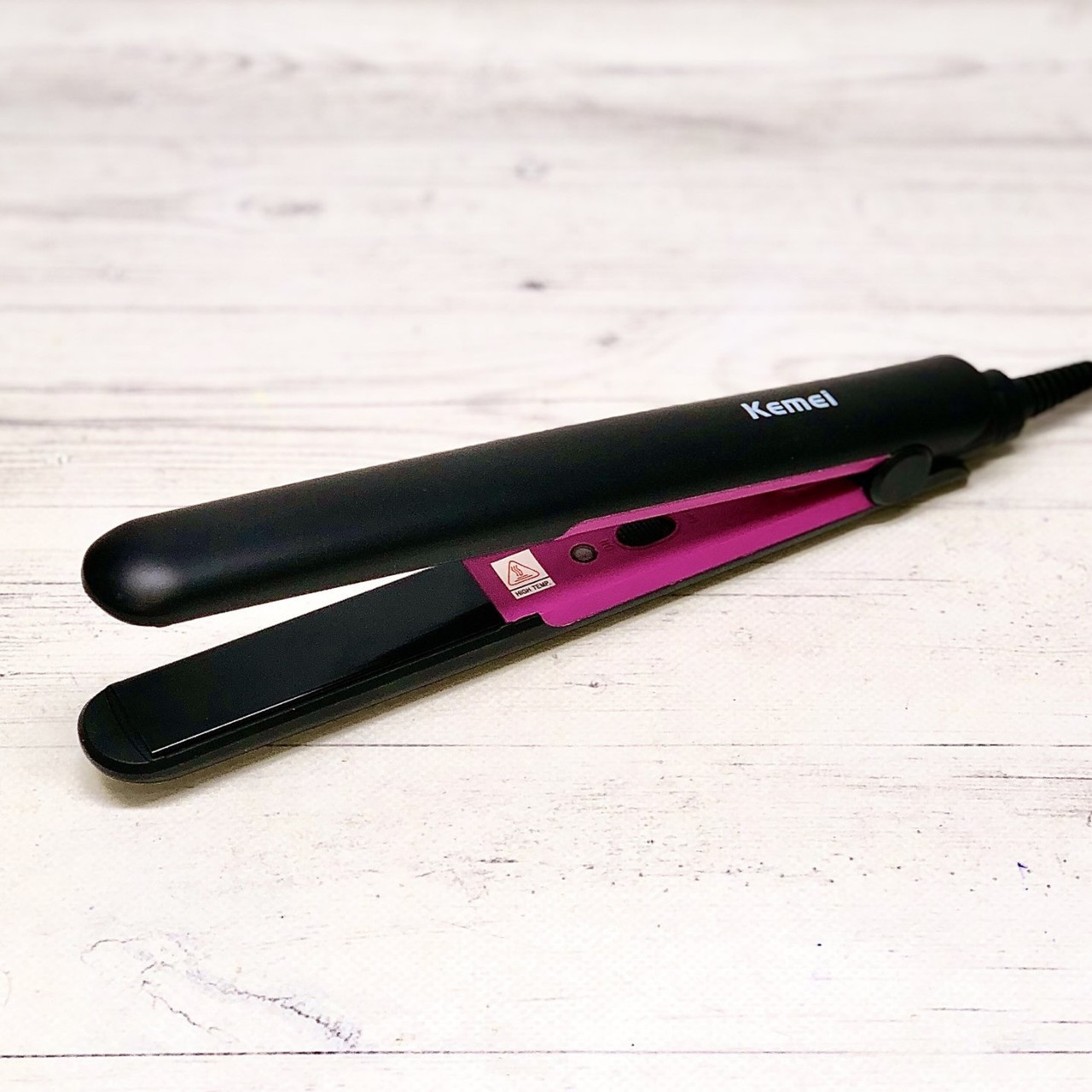 Плойка-випрямляч для волосся Kemei KM-2131