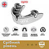 Капа OPRO Silver UFC дитяча (вік до 10) White/Silver (ufc.102515003), фото 5