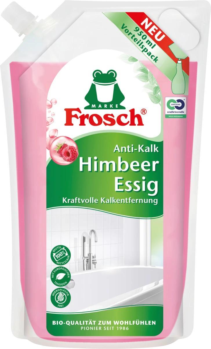 Biftorg.com Засіб проти вапняного нальоту Himbeer-Essig Frosch, дой-пак 950 мл