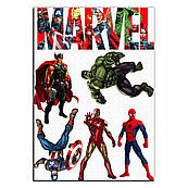 Marvel 12 см вафельна картинка