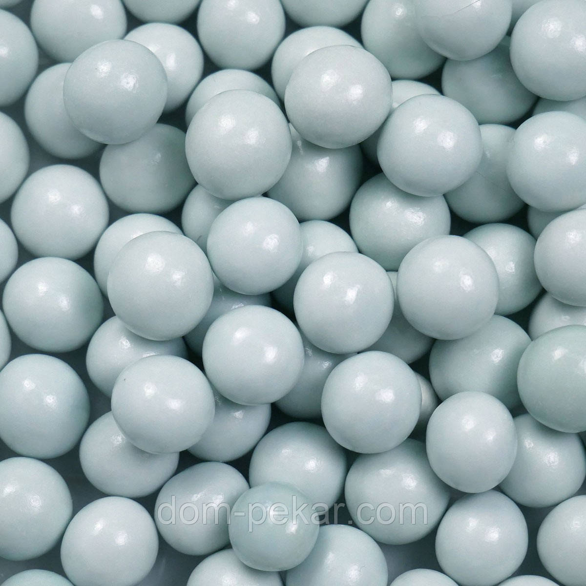 Рисові кульки 15 мм у шоколаді Блакитні (100 г)