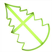 Вирубка для коржа Торт-Елка 22*14 см (3D)