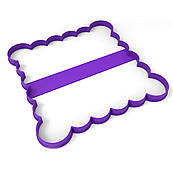 Торт-Квадрат ажурний 3 вирубки для коржу 18*18 см (3D)