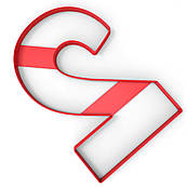 Вирубка для коржу Торт-цифра "2" 22*14 см (3D)