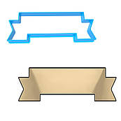 Свиток 3 вирубка для пряників 3,5*10 см (3D)