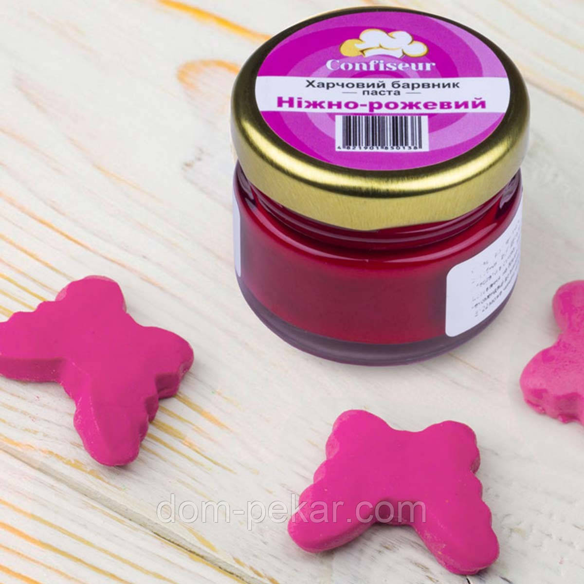 Барвник паста Confiseur Ніжно-рожевий 25 г