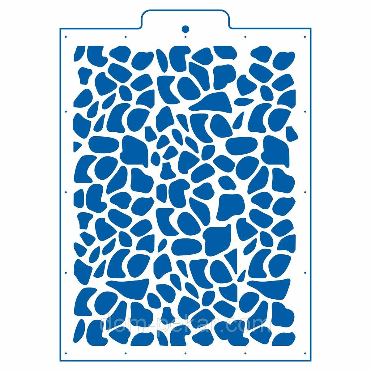 Каміння трафарет для торта 18*24 см (TR-4)