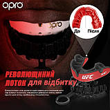 Капа OPRO Silver UFC доросла (вік 11+) Red/Black (ufc.102514002), фото 4