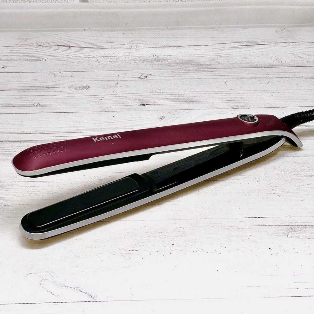 Плойка-випрямляч для волосся Kemei KM-2203