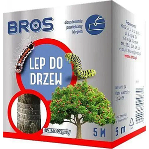 Липка стрічка від шкідників Bros для дерев 5 м (Польща)