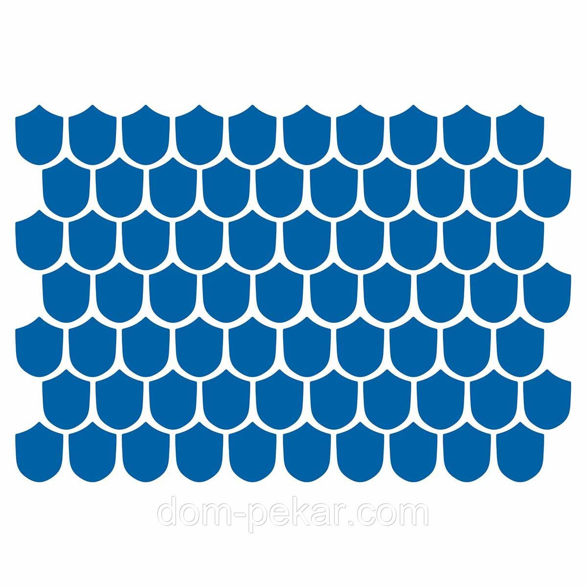 Черепиця трафарет для пряників (TR-2)