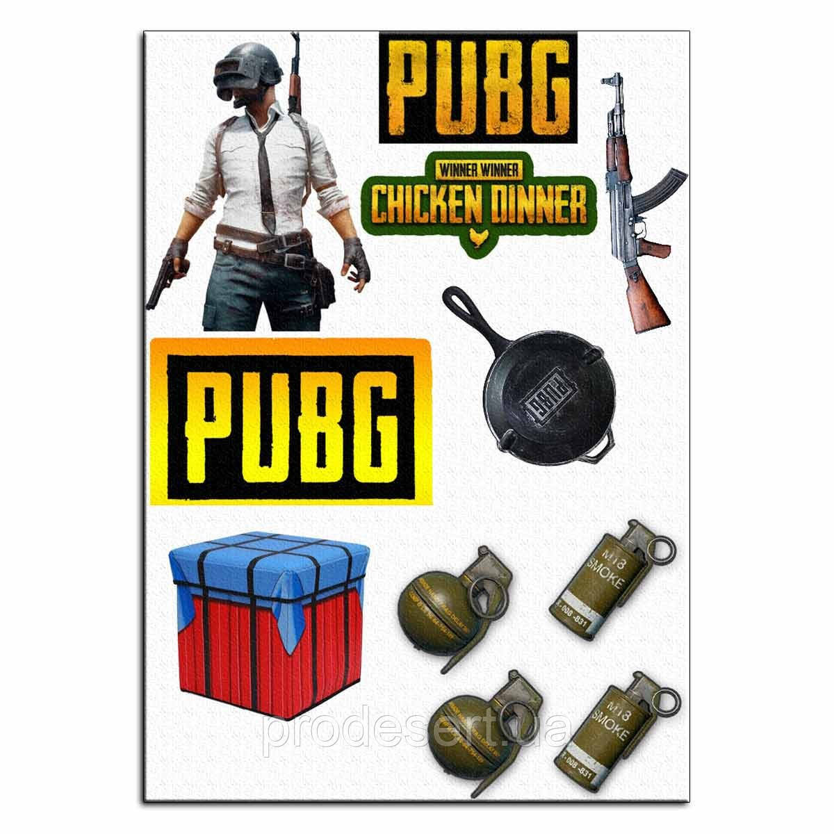 PUBG вафельна картинка