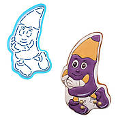 Олівець 4 вирубки з трафаретом 11*6,3 см (TR-2)