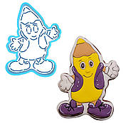 Олівець 5 вирубка з трафаретом 11*8 см (TR-2)