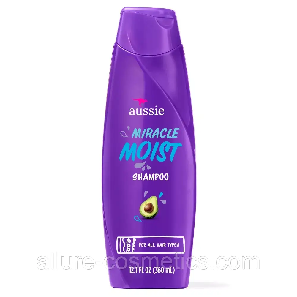 Шампунь Aussie Miracle Moist Shampoo with Avocado Oil 360мл