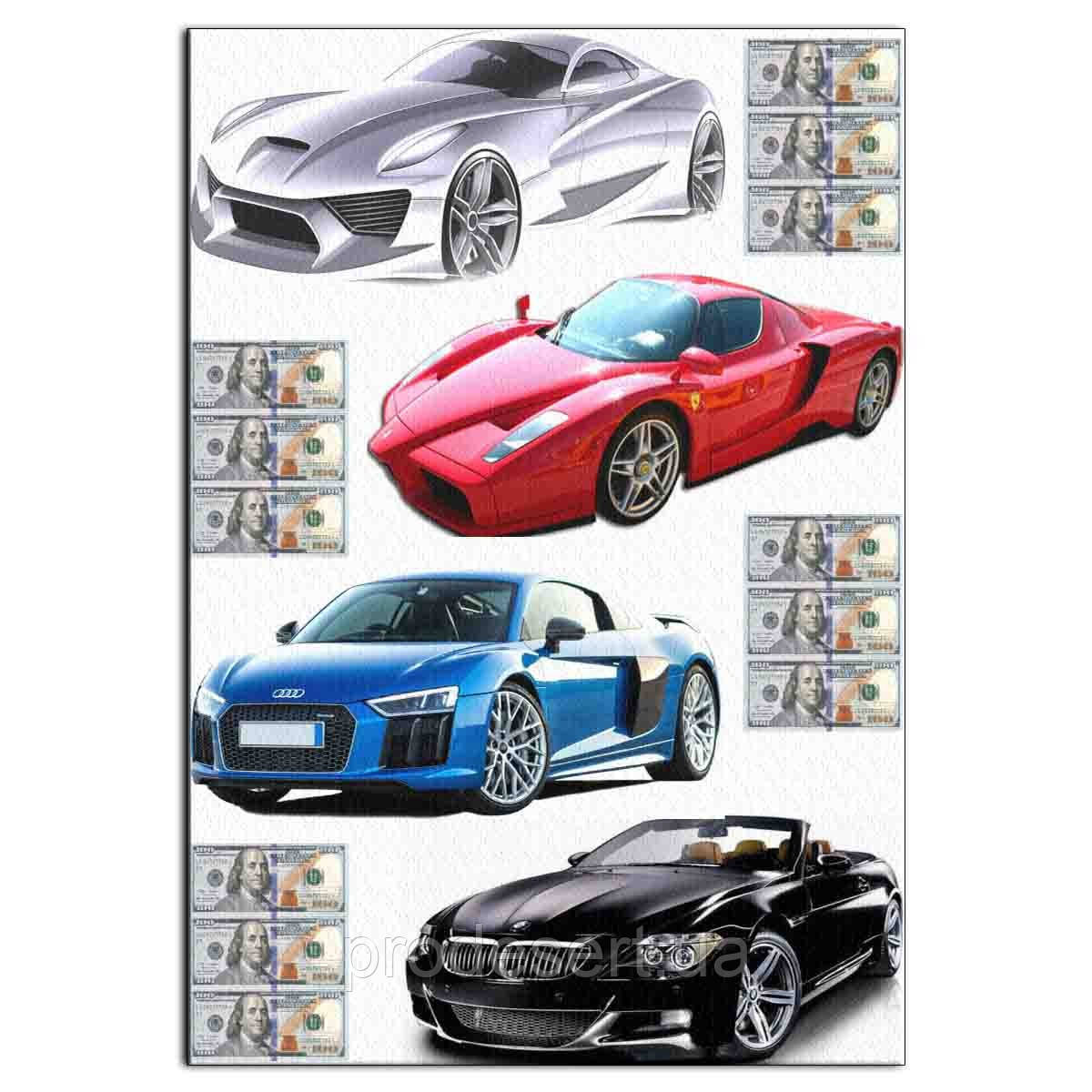 Автомобіль 11 вафельна картинка