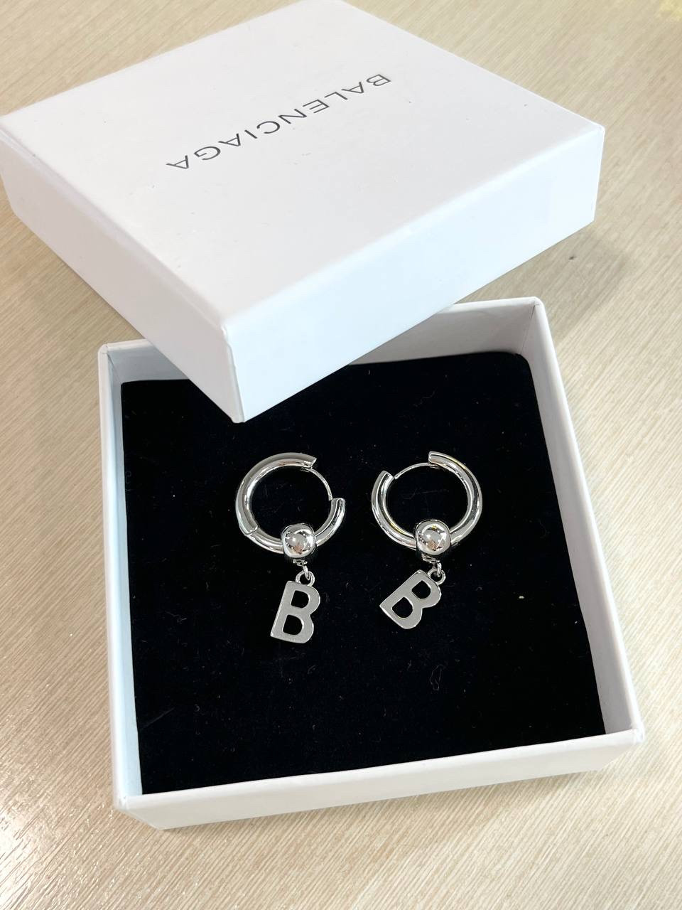Balenciaga сережки Сріблення