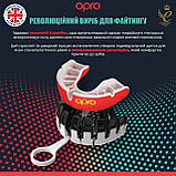 Капа OPRO Gold доросла (вік 11+) Red/Pearl (art.102504004), фото 5