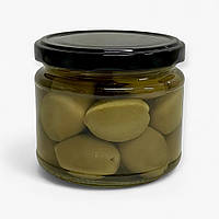 Оливки Халкідікіс З Кісточкою В Розсолі. Розмір Атлас (71-90). 450 г.