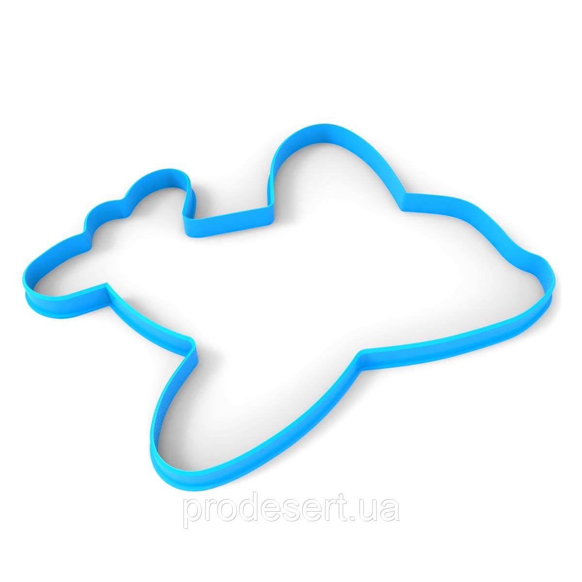 Торт-Літак 1 вирубка для коржі 13*18 см (3D)