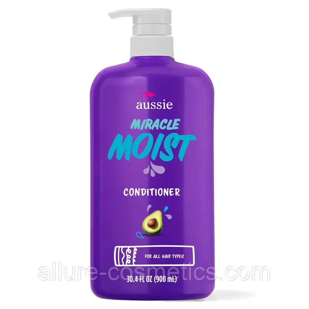 Кондиціонер Aussie Miracle Moist Conditioner with Avocado Oil 900мл