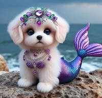 Алмазная мозаика "Морская сказка", 20*20см, на рамке, в кор. 21*21*2,5см, ТМ Dreamtoys