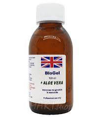 Біогель для педикюру з алое вера 120 мл — засіб для кислотного педикюру