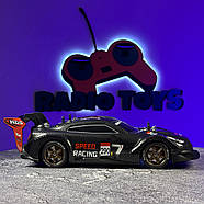 Дрифт машинка на радіокеруванні Nissan BI-TURBO Чорна | Машинки для дрифту на пульті управління| Дрифт машинки, фото 9