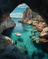 Алмазна мозаїка "Кришталева вода", 30*40см, на рамці, в кор. 31*41*2,5см, ТМ Dreamtoys арт: S20211