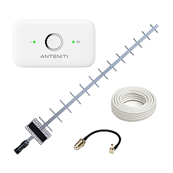 Антенний Комплект 4G wifi роутер anteniti E5573+антена стріла 21дб+кабель 10м + перехідник