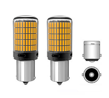 P21W 1156 22W CANBUS передній, задній поворот 150SMD (Без швидкого моргання)
