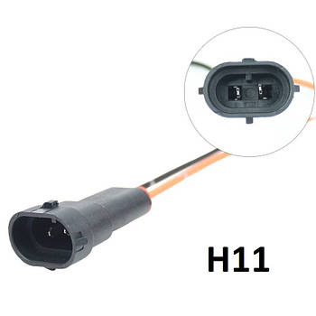 Автомобільний роз'єм цоколь H11