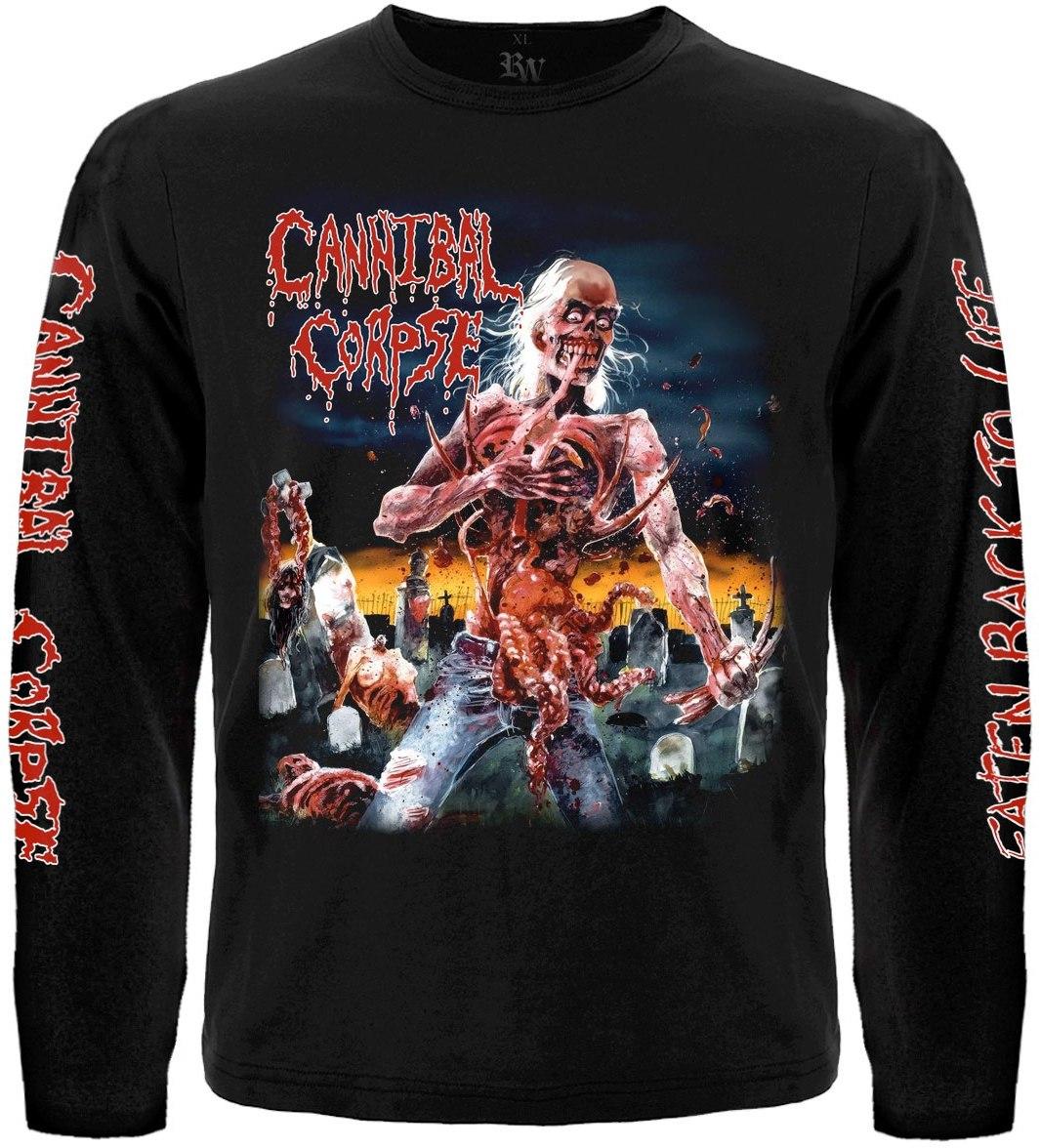 Футболка з довгим рукавом Cannibal Corpse "Eaten Back to Life", Розмір M