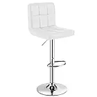 Барний стілець із газліфтом Monzo Eco зі спинкою, сидіння з екошкіри, стійка з підніжкою, колір коричневий, фото 7