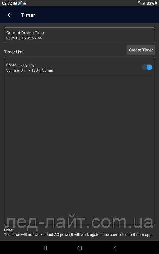 LED controller Bluetooth ZENGGE app