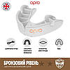Капа OPRO Bronze дитяча (вік до 10) White (art.102501004), фото 3