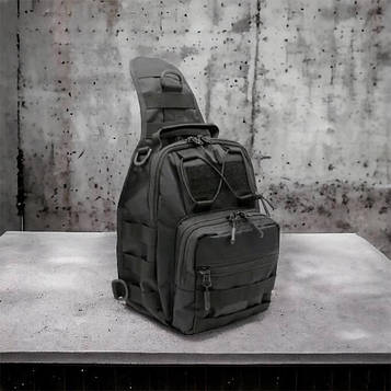 Чоловіча тактична сумка барсетка, Чоловіча сумка рюкзак слінг, Чоловіча сумка-слінг тактична