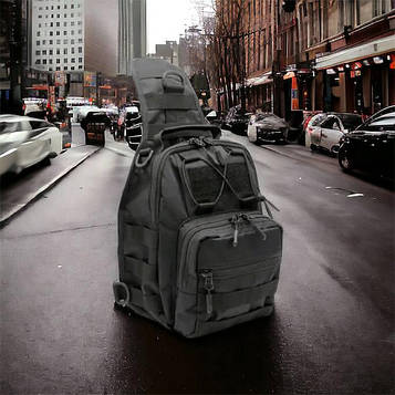 Чоловіча тактична сумка барсетка, Рюкзак тактичний міський, Сумка тактична наплічна