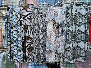 Жіноче плаття матеріал штапель розмір 54-60 мікс кольору в пакованні від 8 шт.