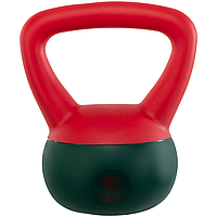 Гиря м'яка 2 кг BLOOM SOFT KETTLEBELL LB7012-2 Червоний-зелений