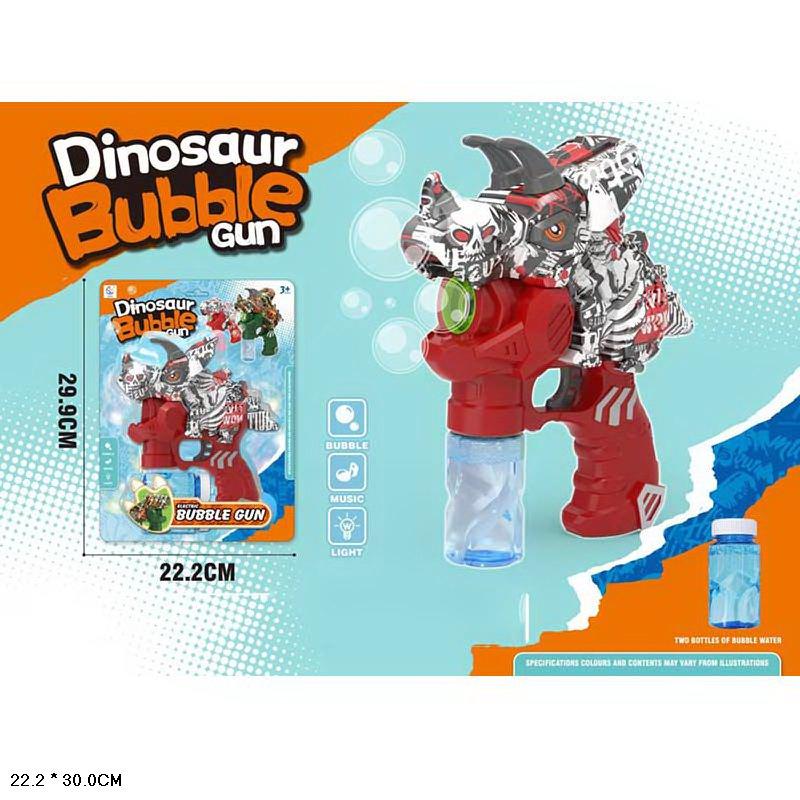 Мильні бульбашки арт. 1015 (64шт/2)  пістолет батар. 29,9*22,2 см на планшетці