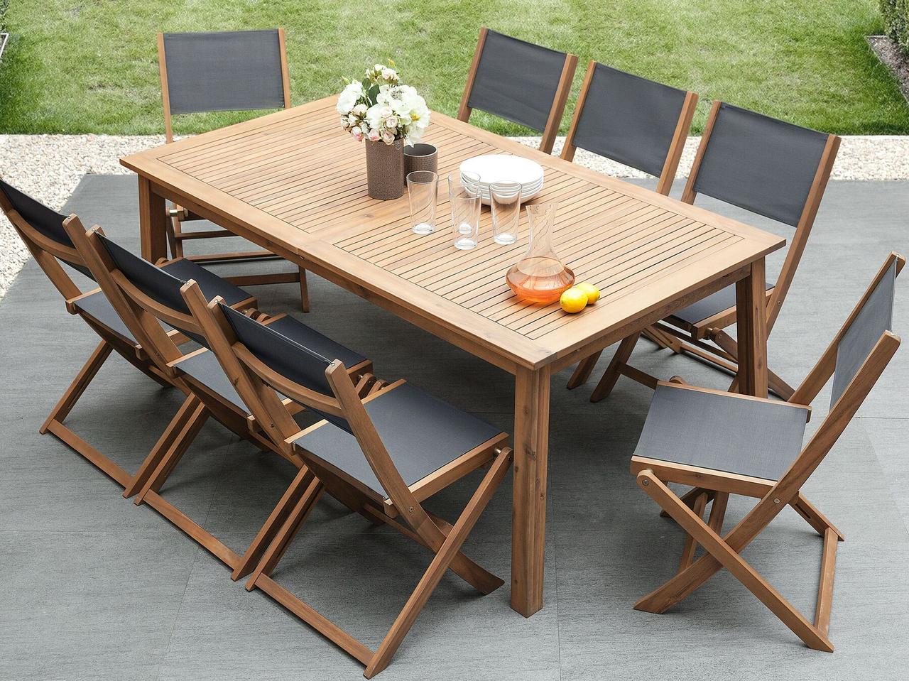 Стіл розсувний CESANA 180/240 x 100 x 75 см світло-коричневий