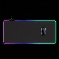 Килимок для мишки GMS WT-5 з RGB підсвічуванням від USB (80*30*0,4 см)