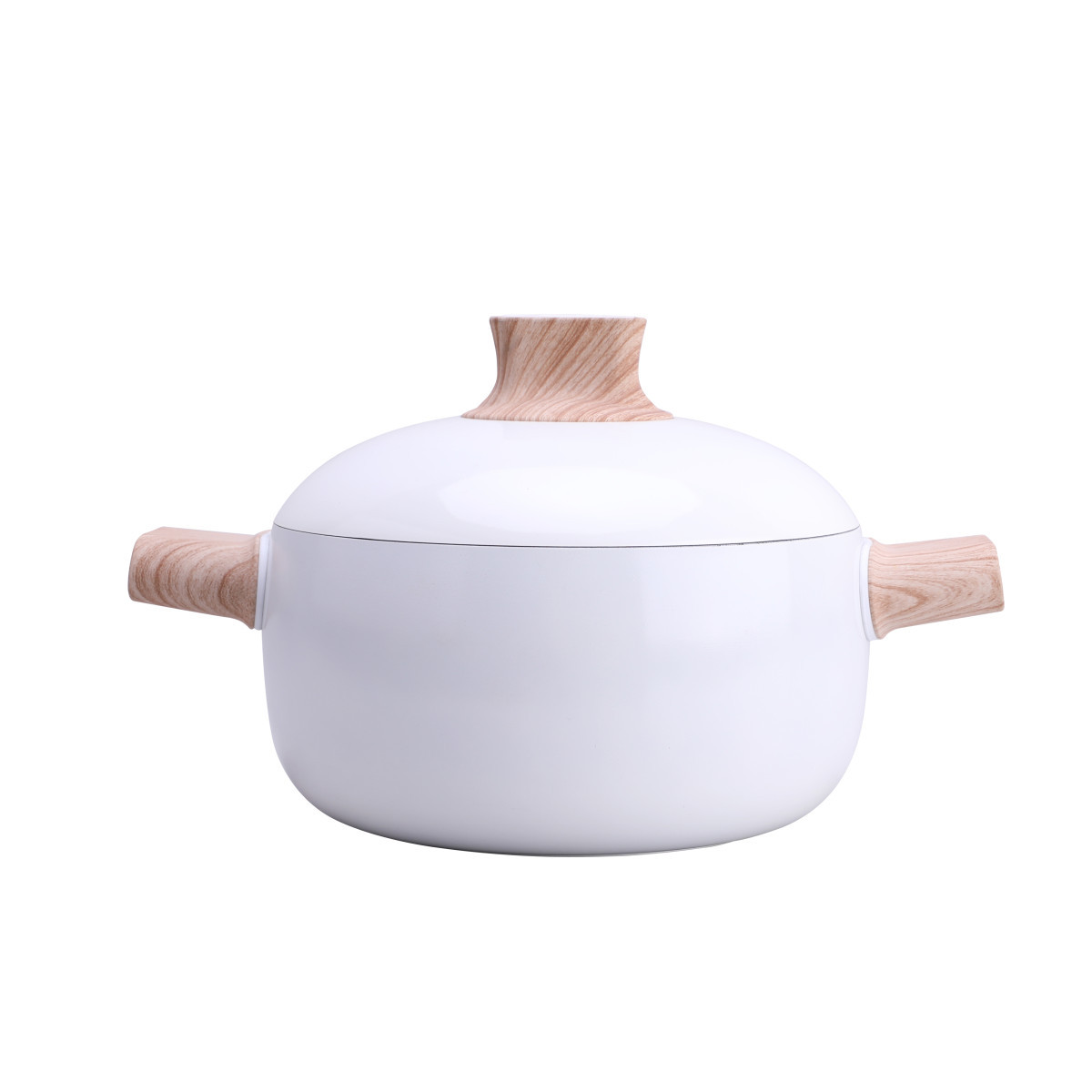 PR-2303-18 Каструля Біла перлина 18х10см, 2,3л PEPPER