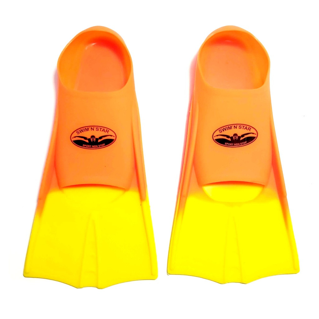 Ласти для плавання розмір 27-29 жовто-жовтогарячий GF-2737-3-OY, фото 1