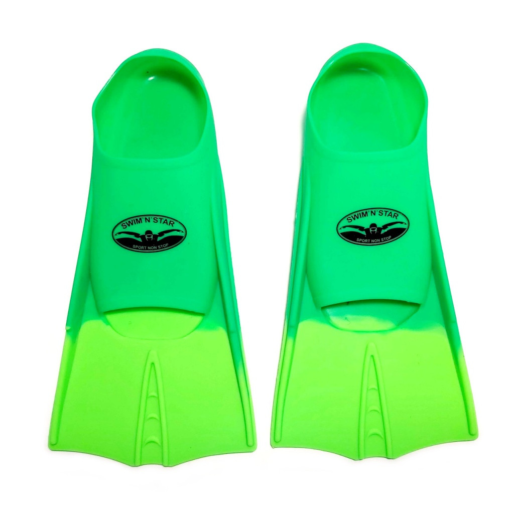 Ласти для плавання розмір 27-29 зелено-салатовий GF-2737-3-GR, фото 1
