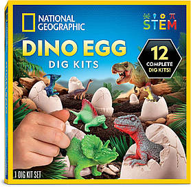 Науковий STEM набір Яйця динозавра (12 шт) від NATIONAL GEOGRAPHIC