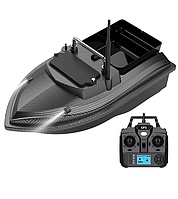 Карповий кораблик для риболовлі Flytec V060 Карбон с GPS Акумулятор 12000 mAh