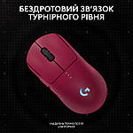 Миша бездротова Logitech G Pro 2 Lightspeed Pink (910-007309), фото 3