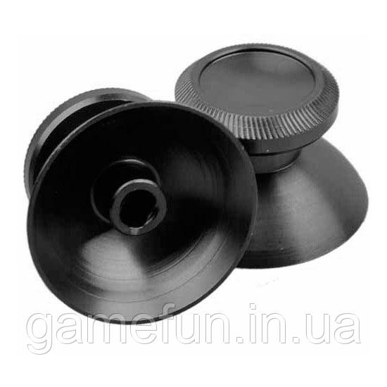 Капелюшки стіків PS4 джойстика алюмінієві стіки для ПС4 (Black) 2 шт, фото 1